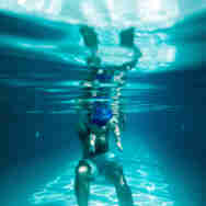 Owen Tozer Watergate Bay pool underwater