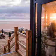 Beach Hut Danny North Photographer Sunset