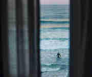 Owen Tozer Watergate Bay beach loft room sea view surfer