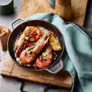 Zacry's - restaurant - grilled prawns
