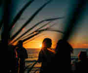 Sunset Deck People