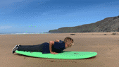 Push Up Beginner Surf Pop Up