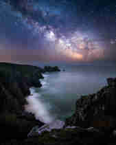 Photo of Cornwall Milky Way Botallack by Aaron Jenkin