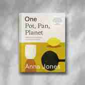 Anna Jones front cover of the cookbook, One Pot Pan Planet