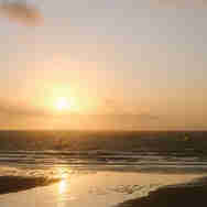Sunset Beach Shot