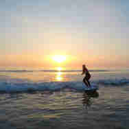 Sunset Surf Lesson