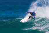 Mark Harris rides a wave