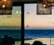 Zacrys On The Sea Wall Restaurant Dusk